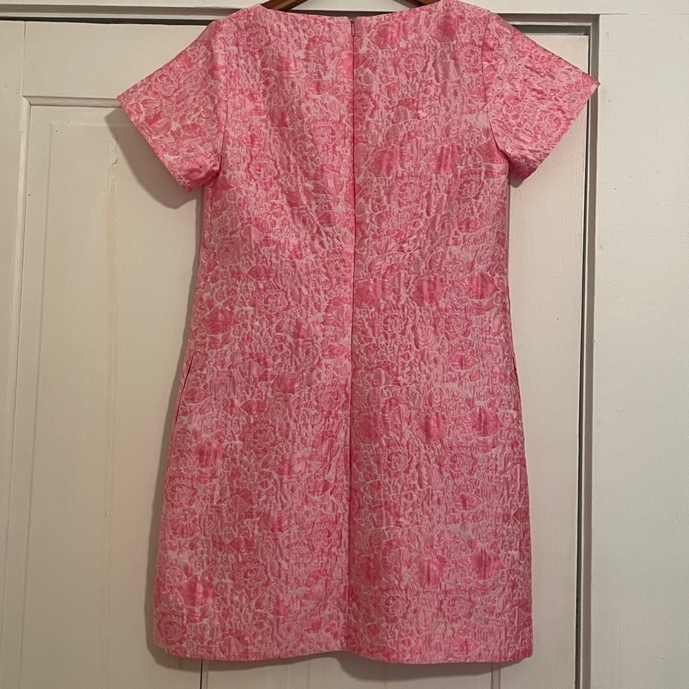 New Abbey Glass Lulus Pink Bubble Jacquard Dress size Small - Picture 9 of 14
